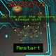 In the end, the spiders always win. Screenshot of the “Quantum Shooter” game. Credit: CODER/AU